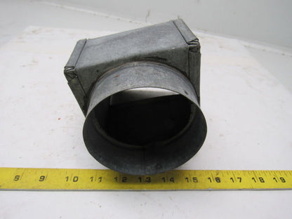 Galvanized Duct Exhaust/Vacuum Hood 4" Duct HVAC