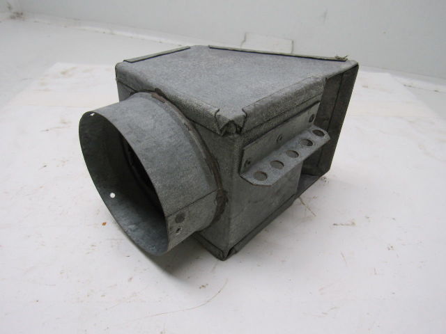 Galvanized Duct Exhaust/Vacuum Hood 4" Duct HVAC