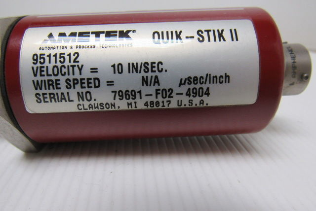 GEMCO AMETEK QUIK-STIK II Magnetostrictive Linear Displacement Transducer