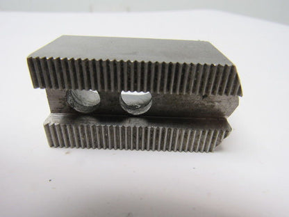 Dillon KW4-2H Custom Serrated Lathe Chuck Soft Jaws 0.985" ID Radius Set of 3