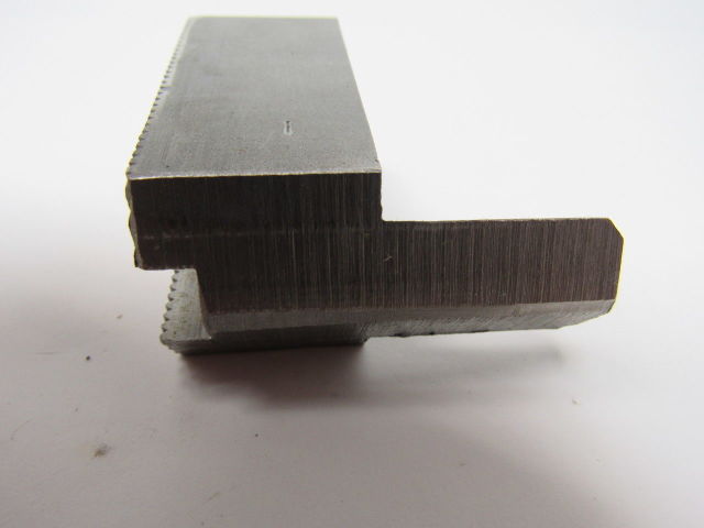 Dillon KW4-2H Custom Serrated Lathe Chuck Soft Jaws 0.985" ID Radius Set of 3