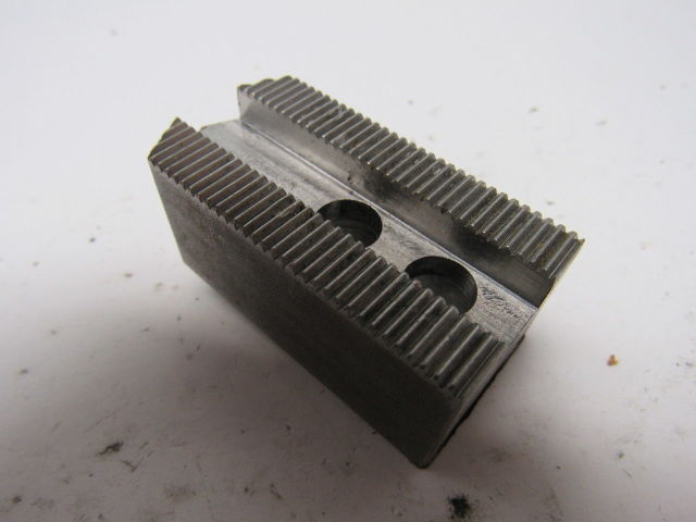 Dillon KW4 Custom Serrated Lathe Chuck Soft Jaws 0.744" ID Radius Set of 3