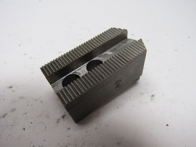 Dillon KW4 Custom Serrated Lathe Chuck Soft Jaws 0.937" ID Radius Set of 3