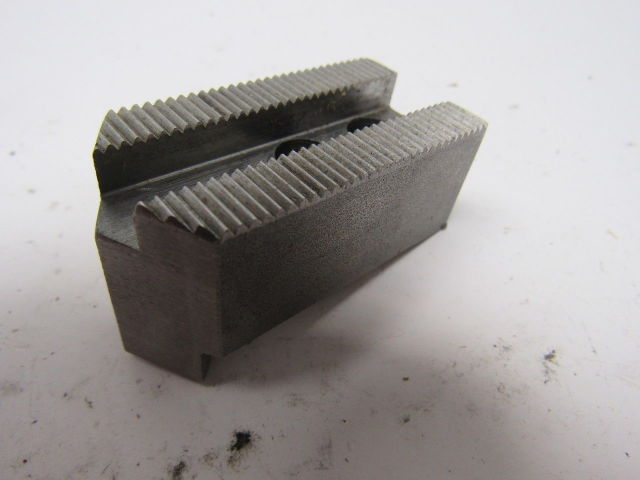Dillon KW4 Custom Serrated Lathe Chuck Soft Jaws 0.937" ID Radius Set of 3