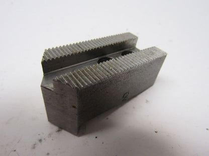 Dillon KW4 Custom Serrated Lathe Chuck Soft Jaws 1.250" ID Radius Set of 3