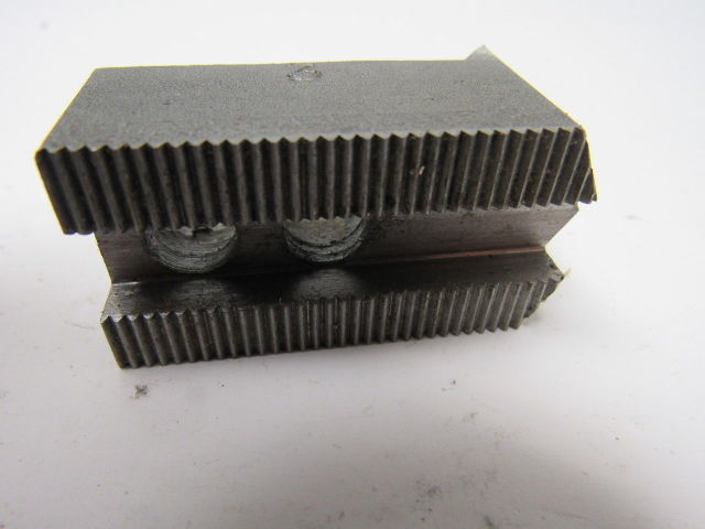 Dillon KW4 Custom Serrated Lathe Chuck Soft Jaws 1.250" ID Radius Set of 3