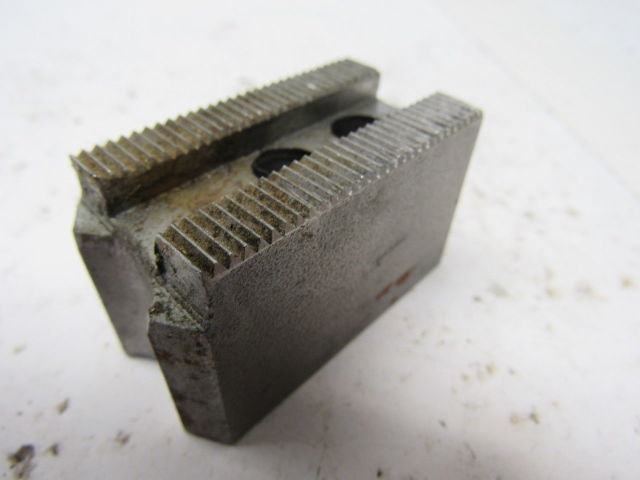 Custom Serrated Lathe Chuck Soft Jaws 0.7187" OD Radius Set of 3