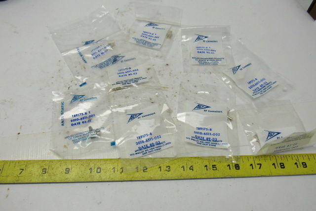 AEP 2010-6511-002 Mini RF 90-? Connector Lot Of 9