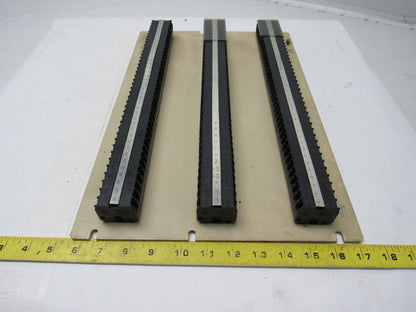 KG15, KG30 Terminal Blocks Plate Mounted 120 Contacts 17"X11" Plate 15 & 30 Amp