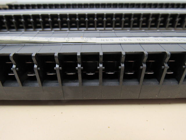 KG15, KG30 Terminal Blocks Plate Mounted 120 Contacts 17"X11" Plate 15 & 30 Amp