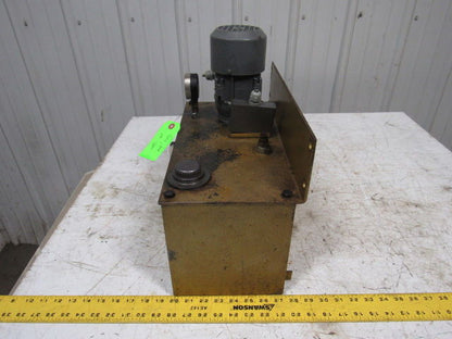 MECAFLUID GR 208 LM 01 Oil Pump Assembly W/ Tank 220/380V 50/60 Hz Tested