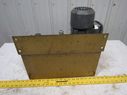 MECAFLUID GR 208 LM 01 Oil Pump Assembly W/ Tank 220/380V 50/60 Hz Tested