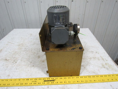 MECAFLUID GR 208 LM 01 Oil Pump Assembly W/ Tank 220/380V 50/60 Hz Tested