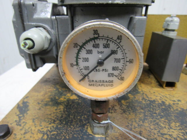 MECAFLUID GR 208 LM 01 Oil Pump Assembly W/ Tank 220/380V 50/60 Hz Tested