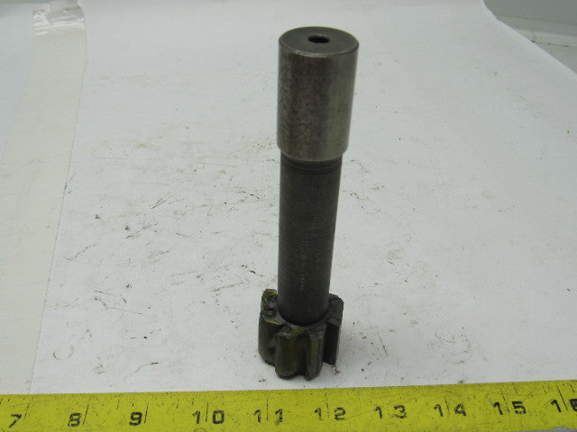 1.5" 8 Flute Coolant Fed End Mill 1" Shank 1.5" Shoulder 6" OAL Sharp!