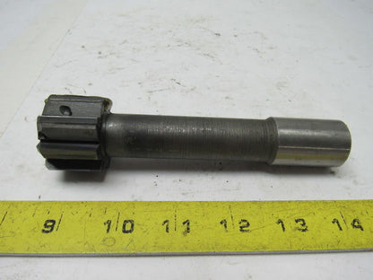 1.5" 8 Flute Coolant Fed End Mill 1" Shank 1.5" Shoulder 6" OAL Sharp!
