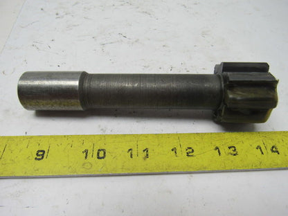 1.5" 8 Flute Coolant Fed End Mill 1" Shank 1.5" Shoulder 6" OAL Sharp!