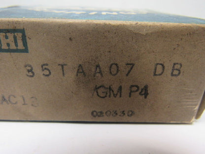 Nachi 35TAA07DB Precision Angular Contact Ball Bearing Set of 2