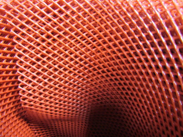 CAPLUGS PMW-7004-12 Flat Sheet Packaging Netting LDPE Red 12"W x 125' Roll