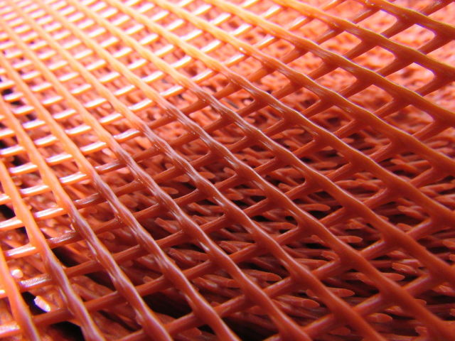 CAPLUGS PMW-7004-12 Flat Sheet Packaging Netting LDPE Red 12"W x 125' Roll