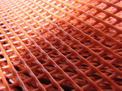 CAPLUGS PMW-7004-12 Flat Sheet Packaging Netting LDPE Red 12"W x 125' Roll