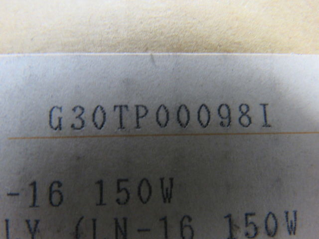 MAZAK G30TP00098I Filter Element Only Ln-16 150W B-23-3 Lot/1