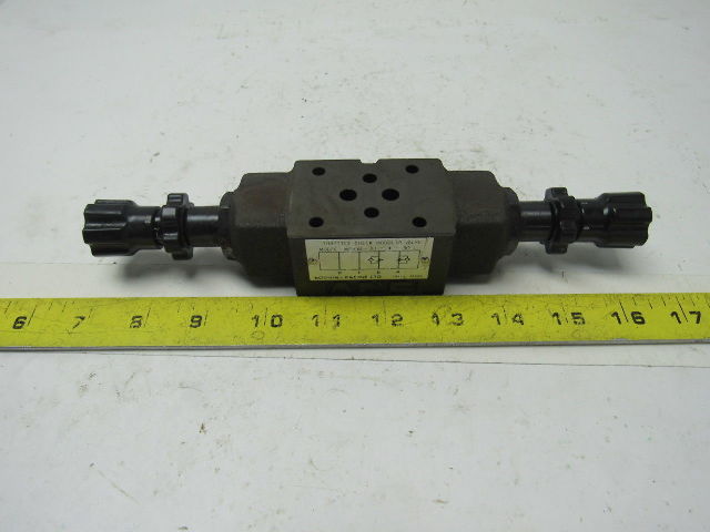 BrandKoshin-Racine MFHW-01-X-30A Throttle Check Modular Hydraulic Valve Mazak