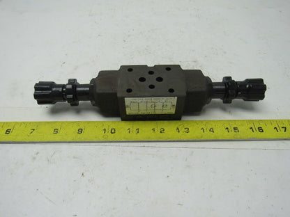 BrandKoshin-Racine MFHW-01-X-30A Throttle Check Modular Hydraulic Valve Mazak