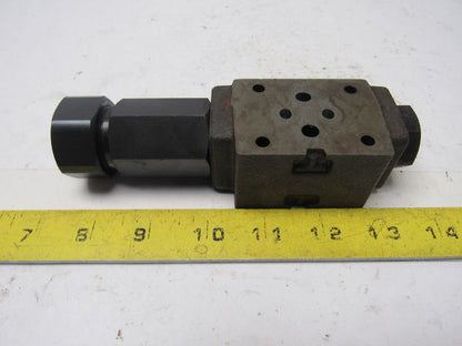 Koshin-Racine ME3P-01-A-30 Reducing Modular Valve From a Mazak SQT-10MS