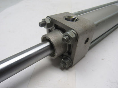 SMC NCA1WF150-1000 1-1/2" Bore 10" Stroke Double Ended Push Pull Air Cylinder