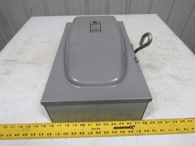 Murray AS323A 100A 2 Pole Fusible Safety Switch 240V/15hp   250VDC/20hp