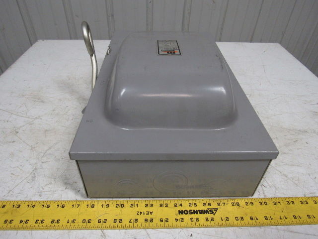 Murray AS323A 100A 2 Pole Fusible Safety Switch 240V/15hp   250VDC/20hp