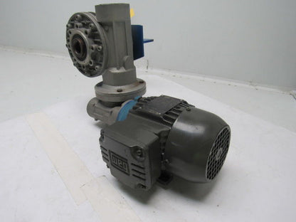 WEG SITI I60 FP 2518ES3E63 1/3HP Sever Duty Electric Motor W/ 30:1 Speed Reducer