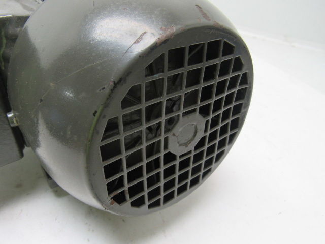 WEG SITI I60 FP 2518ES3E63 1/3HP Sever Duty Electric Motor W/ 30:1 Speed Reducer