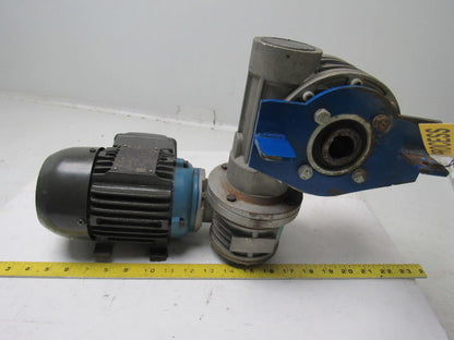 WEG SITI I60 FP 2518ES3E63 1/3HP Sever Duty Electric Motor W/ 30:1 Speed Reducer