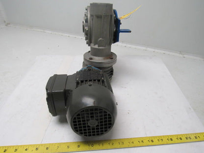WEG SITI I60 FP 2518ES3E63 1/3HP Sever Duty Electric Motor W/ 30:1 Speed Reducer