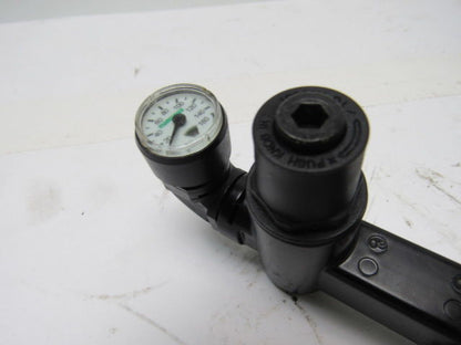 Numatics 122RD1B2JG16W00 Pneumatic Valve Regulator 0-130 PSI