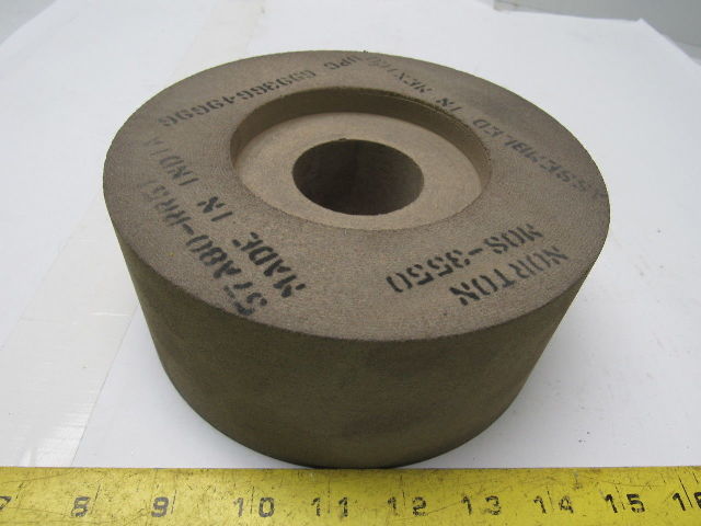 Norton 69936649696 57A80-RR51 7x3x2 Double Recessed Centerless Grinding Wheel