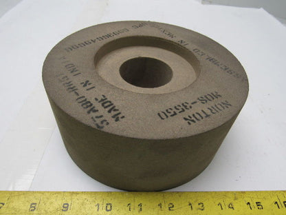 Norton 69936649696 57A80-RR51 7x3x2 Double Recessed Centerless Grinding Wheel