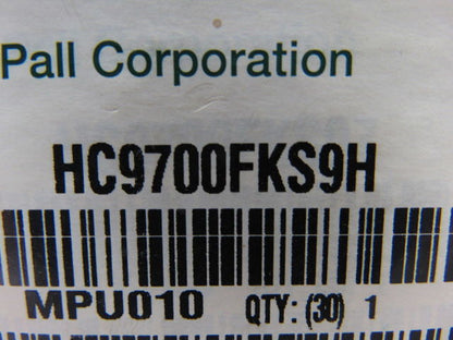 Pall HC9700FKS9H Hydraulic Filter Element