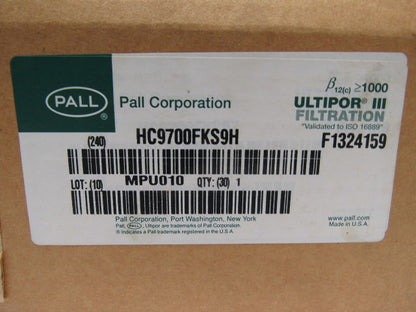 Pall HC9700FKS9H Hydraulic Filter Element