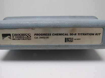 Progress Chemical 50-R Titration Test Kit