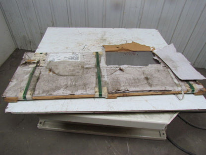 10ga 0.125 Carbon Steel Plate 17-1/2" x 48" Sheared Edge Lot of 2