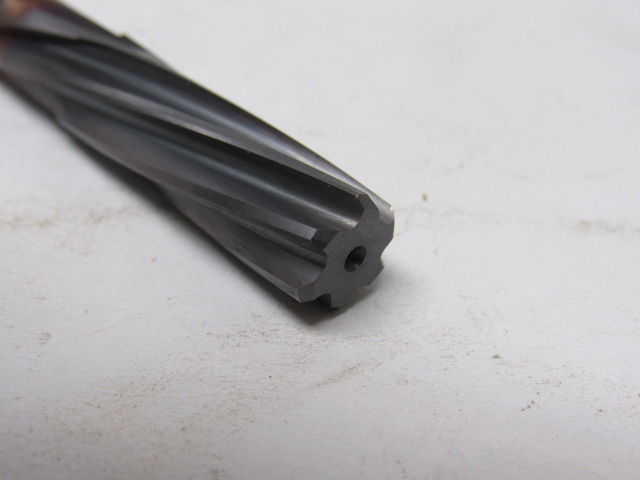 Fullerton 1410L.3751TICN 0.3751 Spiral Left Solid Carbide Reamer 11/32 Shank