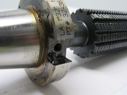Gleason Cutting Tool 32-3637 Hob Cutter Mandrel Mounted #40NMTB