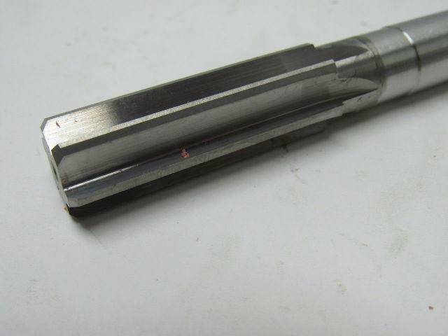 Fullerton .6272" Carbide Reamer W/Steel Shaft Series 1450  9" OAL 6 flutes