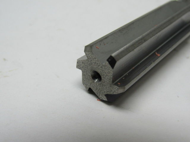 Fullerton .6272" Carbide Reamer W/Steel Shaft Series 1450  9" OAL 6 flutes