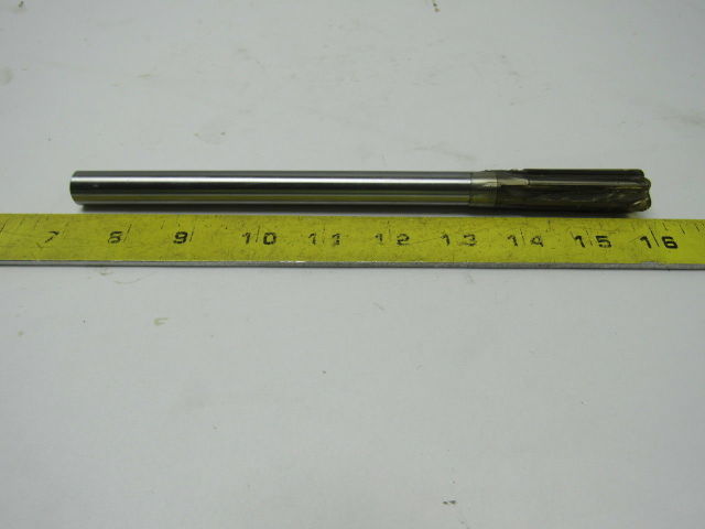 Hannibal Carbide Tool Type 800 Reamer 6 Straight Flute 9" OAL
