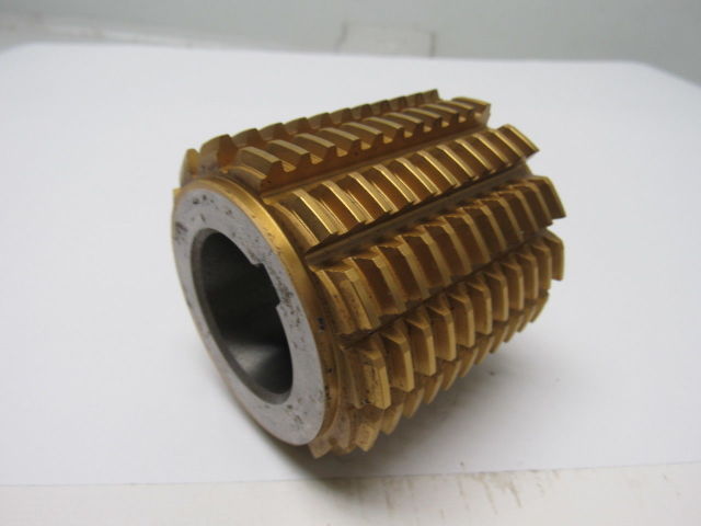 Gleason ID-51598-000-8-00 Gear Hob Cutter 3" OAL 	20° NPA 	LA.1°31' RH WD .075