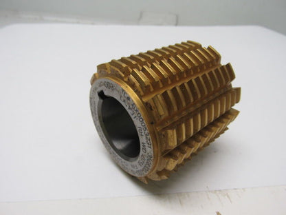 Gleason ID-51598-000-8-00 Gear Hob Cutter 3" OAL 	20° NPA 	LA.1°31' RH WD .075